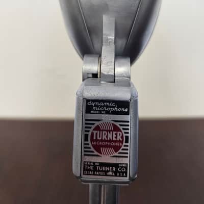 Vintage Turner 33D 1940's , working strong, desk stand. CABLE NOT INCLUDED, harp image 6