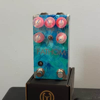 Walrus Audio Fathom Multi-Function Reverb Custom Paint Splatter image 1