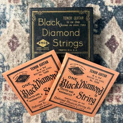 1930s Tenor Guitar G or 3RD Wound On Steel 7350 Vintage Guitars Strings! image 1