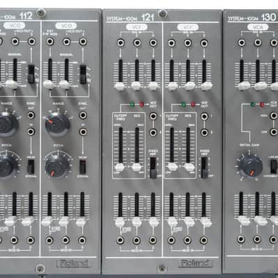 Roland SYSTEM-100M Analog Modular Synthesizer Studio System Model 112 / 121 / 130 / 140 / 150 image 3
