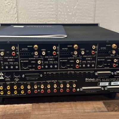 McIntosh CR12/CR7 Remote Control Sys/SPS-4 Speaker Selection/R606 Multiple Sensor Adapter- Audio/Video Multizone Control System-1980's image 3