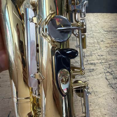 Used Yamaha YAS-23 Alto Sax Saxophone with Case Mouthpiece Neck Strap Just Serviced image 17