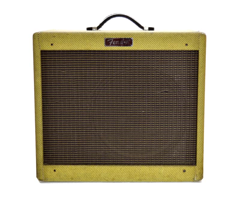 ギターアンプ Fender Blues Junior PR295 Vintage Fender Blues Junior PR-295 Tweed Combo Amp - Made in USA