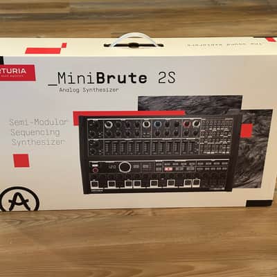 Arturia MiniBrute 2S Desktop Synthesizer 2018 - Present - Black image 8