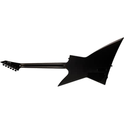 ESP LTD EX Black Metal Guitar w/EMG 81 Pickup - Black Satin image 5