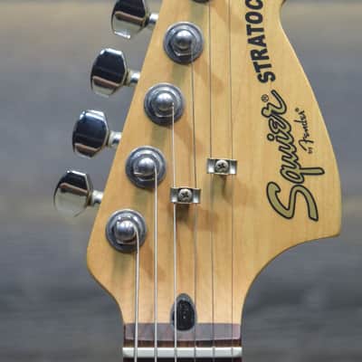 Squier by Fender Standard Fat Strat HSS Satin Walnut Electric Guitar #IC040545394 image 6