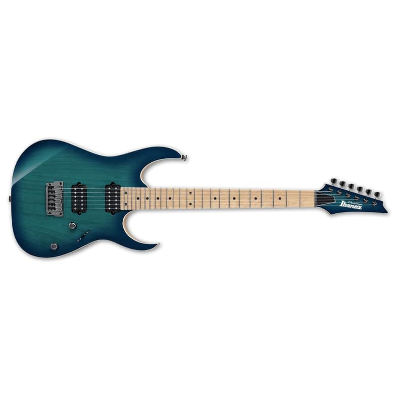 Ibanez RG Prestige RG652AHMFX Nebula Green Burst NGB Electric Guitar RG 652 AHM FX + Hardshell Case image 1