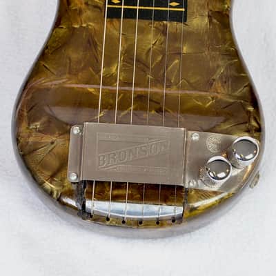 Bronson Singing Electric 1940's? - Brown Mother Of Pearl image 6