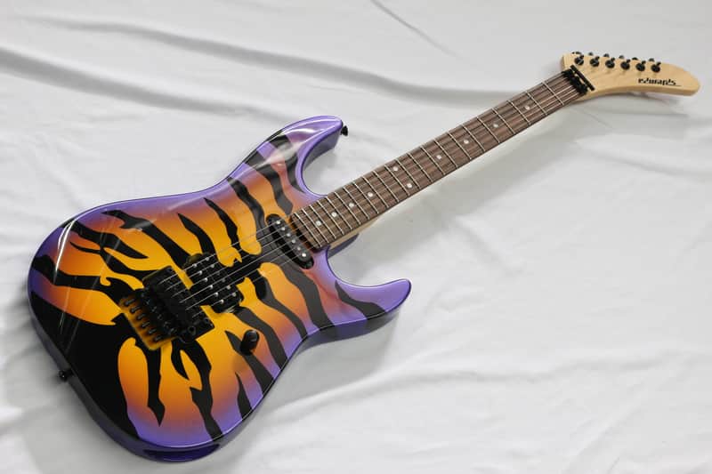EDWARDS / E-PURPLE TIGER George Lynch Signature New! [105132] image 1