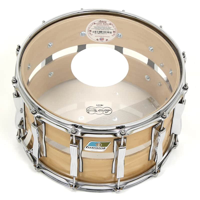 Ludwig LS1284XX Limited Edition Slotted Coliseum 8x14" 12-Lug Snare Drum Reissue 2016 image 6