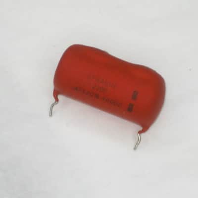 Sprague .47 uF 400V 220P Orange Drop Capacitor Paper Mylar 1972 - type utilized in old Fender amps image 6