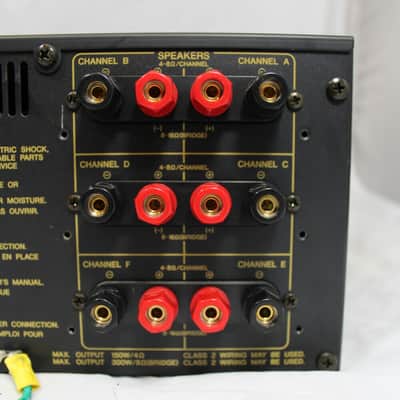 Yamaha XM6150 6 Channel Power Amp | Reverb