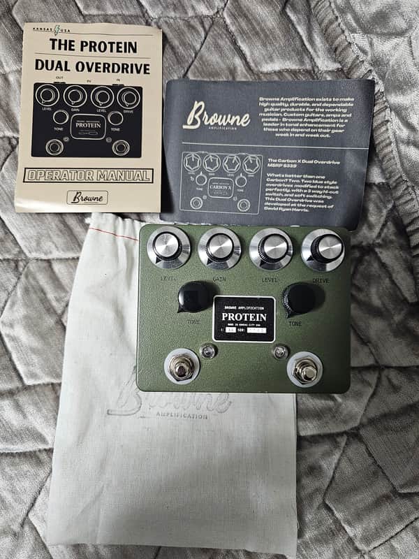 Browne Amplification Protein Dual Overdrive V3 in Green Bild 1
