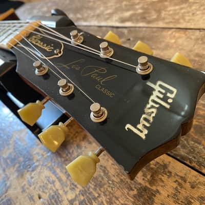 Gibson 1998 Les Paul Classic Honey Sunburst Yamano Export Non Chambered image 12