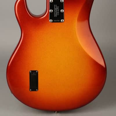 Ernie Ball Music Man USA StingRay 5 H - 2002 - Autumn Red Burst Sparkle image 9