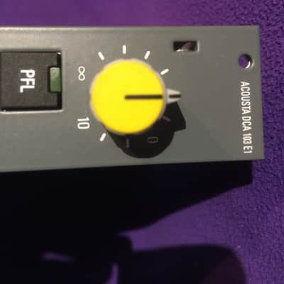 Acousta DCA 100 VCA Group channelstrip, type DCA 103 E1. finest Haufe transformers + parts. HighEnd ! image 2