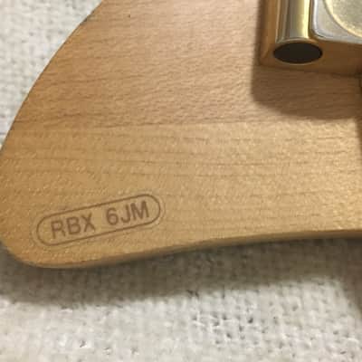 Yamaha RBX 6JM 6 String Bass Guitar John Myung Signature Turquoise Blue Green image 13