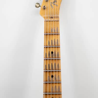 Fender Custom Shop '52 Telecaster Maple Neck Heavy Relic - Aged Black image 6