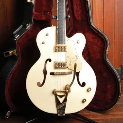 Gretsch G6136T-LTV White Falcon Hollowbody Electric Guitar 2010 Pre-Owned image 2