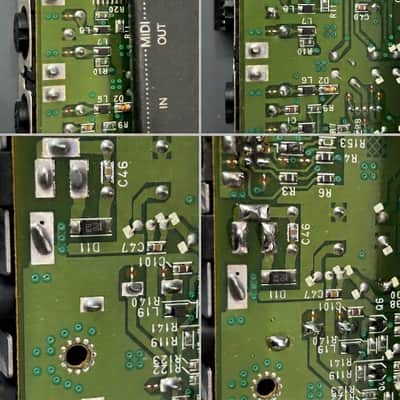 Share Resoldered Yamaha VL70-ｍ Virtual Acoustic Tone Generator W/Adapter New Battery image 13