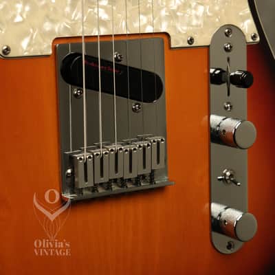 1996 Fender 50th Anniversary Telecaster Plus V2 Antique Burst image 5
