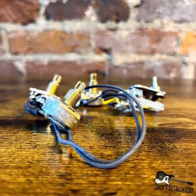 Gibson Custom Shop Wiring Harness- 3 Pots w/ Toggle Switch (2020s - Silver) image 4