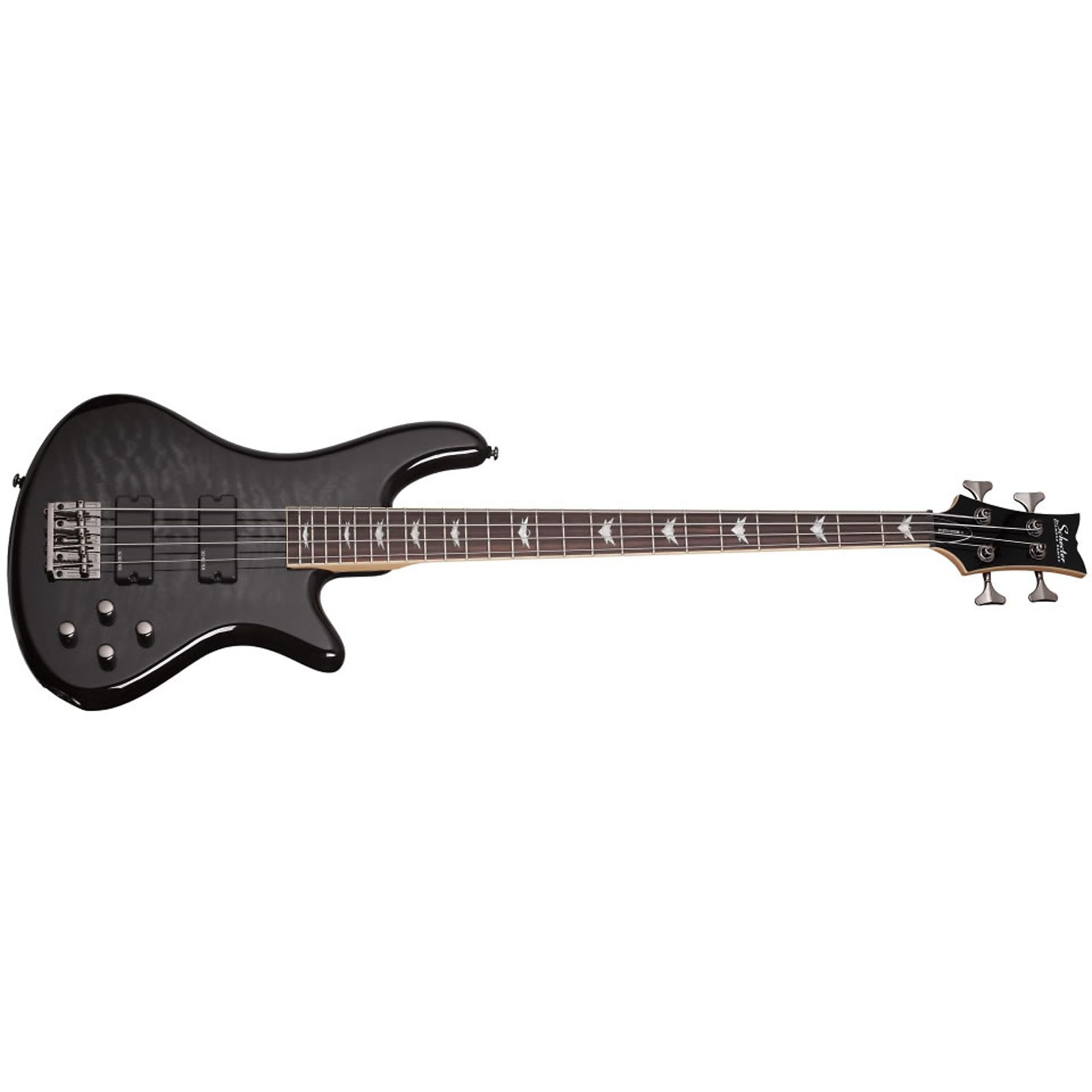 Schecter Stiletto Extreme-4 Active 4-String Bass See-Thru Black