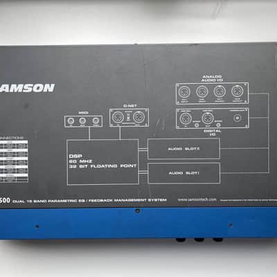SAMSON D-3500 Parametric Equalizer and Feedback Management image 3