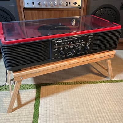 National SF-180N Radio & Record Player | Vintage Japanese Turntable Stereo | Serviced Working image 2