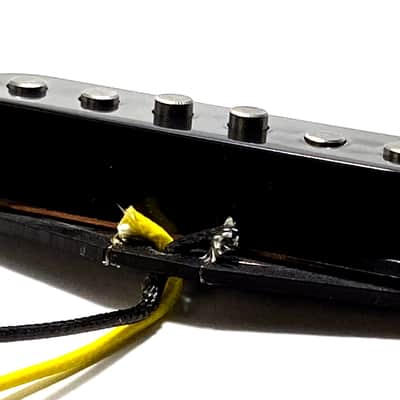Dragonfire True Texas Strat AlNiCo 5 Single Coil Middle Position Dedicated Pickup, Black Cover image 1