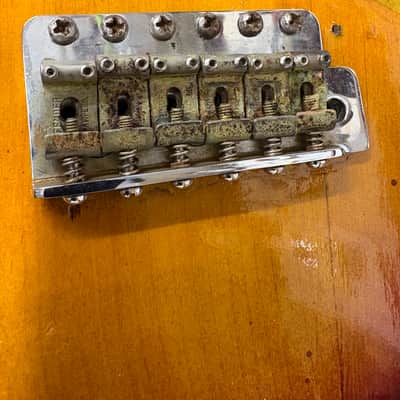 Fender stratocaster 1961 - 3 tone sunburst image 11