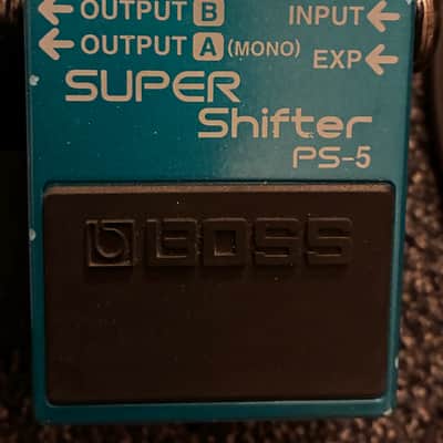 Boss PS-5 Super Shifter (Dark Gray Label) 1999 - Present - Blue