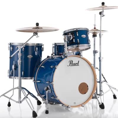 Pearl Professional Series 3 Piece Shell Pack - 24" Bass Drum SHEER BLUE image 1