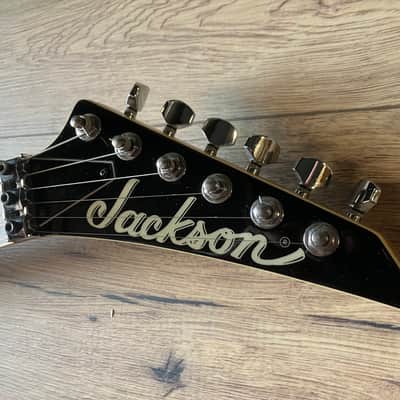 Jackson DK2 FS (Firestorm) Dinky, HSS, Made in Japan, See Through Red image 5