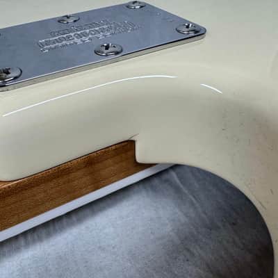 Ernie Ball Music Man 30th Anniversary Stingray sting ray 5 H Bass with Case 2018 - Translucent Buttercream / Roasted maple neck / maple fingerboard image 21