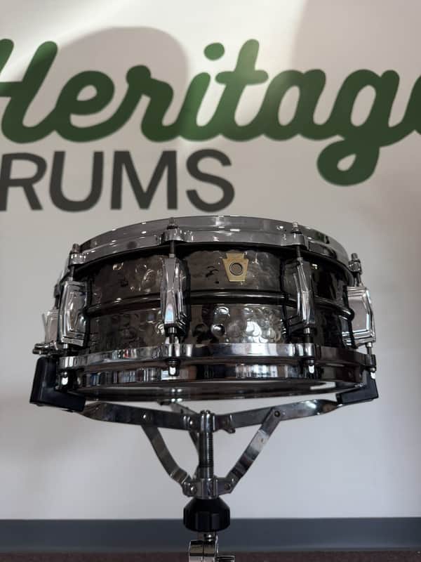 Ludwig Black Beauty Hand Hammered 5x14" Snare Drum (B-Stock) image 1