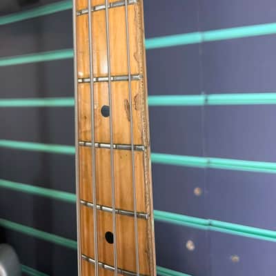 Fender Precision Bass Black 1978 Vintage Electric Bass Guitar image 7