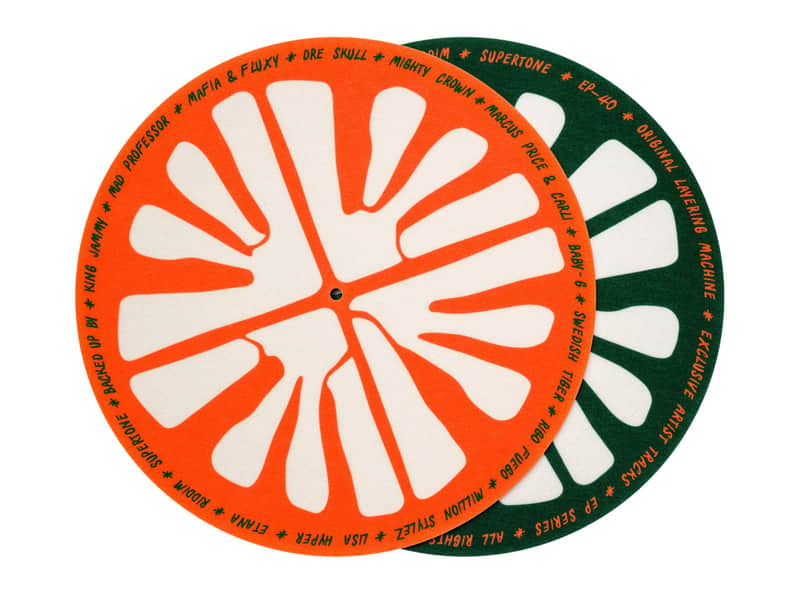 Teenage Engineering Riddim N' Ting Slip Mats (2-Pack) image 1