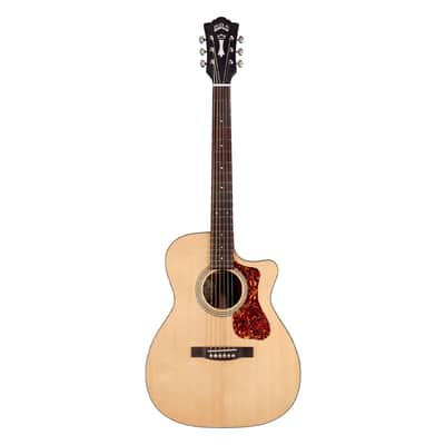 Guild OM-150CE Orchestra Cutaway Acoustic/Electric Guitar - Natural - B-Stock image 2