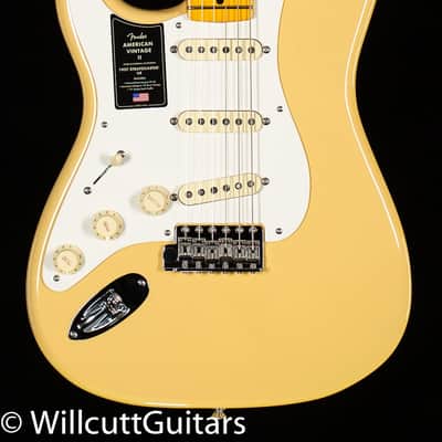 Fender American Vintage II 1957 Stratocaster Maple Fingerboard Vintage Blonde Left-Hand (175) image 3