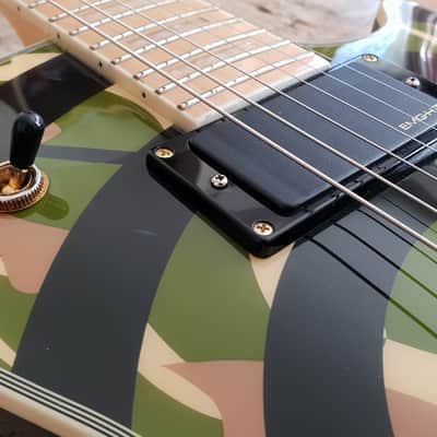 Epiphone Zakk Wylde Les Paul Custom 2008 Bullseye Camo image 9