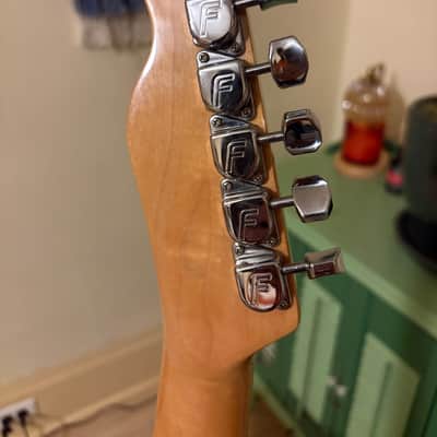 Fernandes TE-3 Telecaster Thinline Red modded MIJ Japan image 10