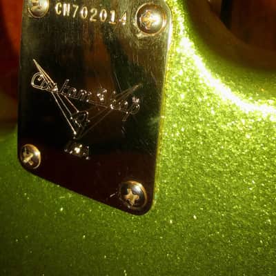1998 Fender Custom Shop Dick Dale Stratocaster Chartreuse Sparkle image 8