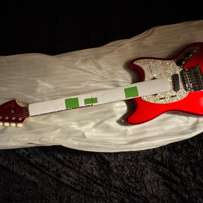 Fender Made in Japan Traditional 70s Mustang Candy Apple Red 2025 image 4