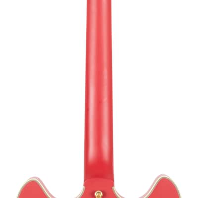 2017 D'Angelico Deluxe DC Semi-Hollow Electric Guitar w/Stairstep Tailpiece, W170XXXX image 7