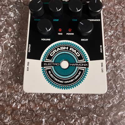 Electro-Harmonix Crash Pad Analog Drum Synth 2015 - Present - Black / White / Teal image 5