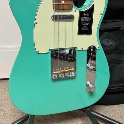 Fender Vintera '60s Telecaster Modified with Pau Ferro Fretboard - Seafoam Green image 2