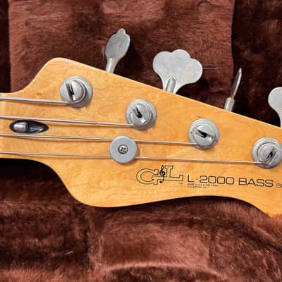 Vintage 1981 G&L L-2000 bass guitar, w/OHSC image 6