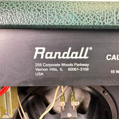 Randall RG15 Vintage Guitar Amplifier 15 Watt image 9