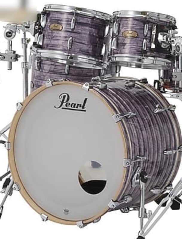 Pearl Session Studio Select Series 4-piece Drum Shell Pack, Amethyst STS924XSPC404 image 1